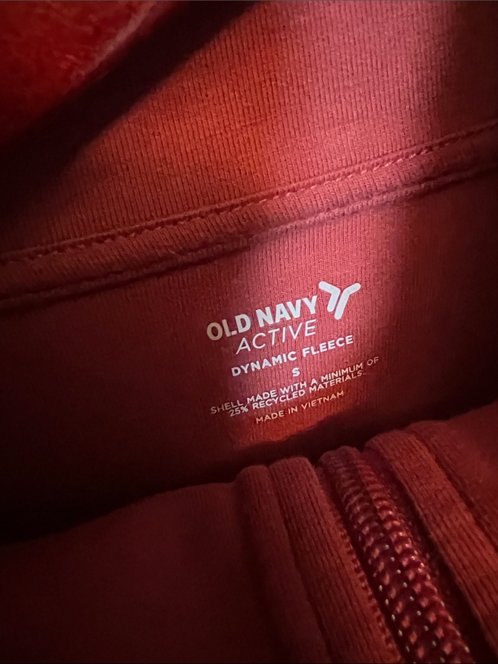 2/$7 Old Navy dynamic fleece half zip pullover - Picture 2 of 5